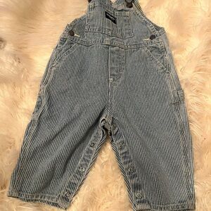 Vintage railroad Oshkosh vestbak 12 mth overalls